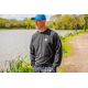 PRESTON - Mikina Black Minimal Sweatshirt vel. S