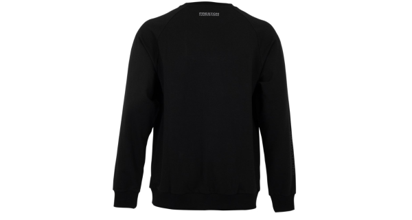 PRESTON - Mikina Black Minimal Sweatshirt vel. S