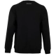PRESTON - Mikina Black Minimal Sweatshirt vel. XL