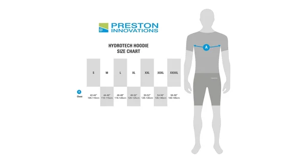 PRESTON - Mikina Hydrotech Pullover Hoodie vel. M