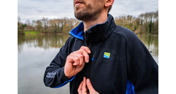 PRESTON - Mikina Micro Fleece vel. L