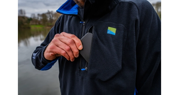 PRESTON - Mikina Micro Fleece vel. L