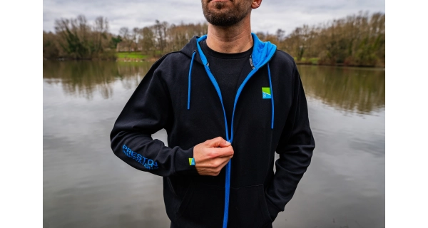 PRESTON - Mikina Pro Zip Hoodie vel. M
