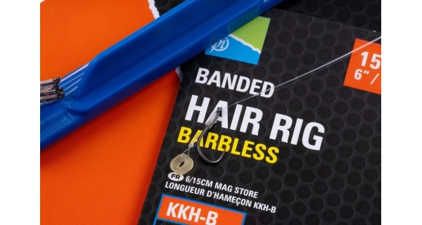 PRESTON - Návazec KKH-B Banded Hair Rig vel. 12 15 cm 8 ks