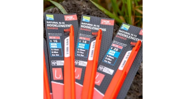 PRESTON - Návazec Natural N-10 Mag Store Rig vel. 14 8 ks