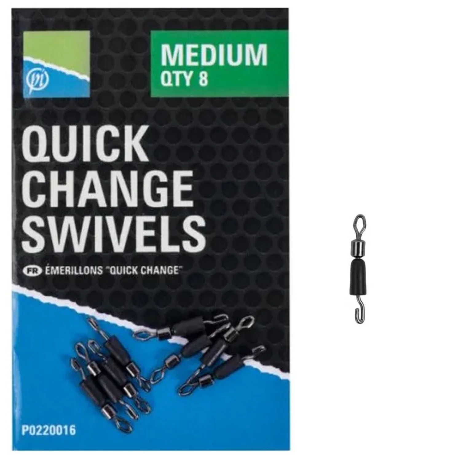 Preston PRESTON - Obratlík Quick Change Swivels Medium 8 ks
