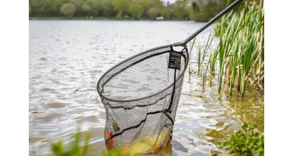 PRESTON - Podběráková hlava Carbon F1 Latex Landing Net 18