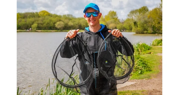PRESTON - Podběráková hlava Carbon Hair Mesh Landing Net 16