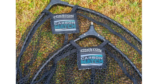 PRESTON - Podběráková hlava Carbon Match Landing Net 16'' 40 cm