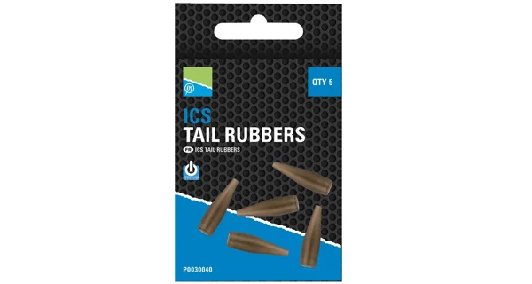 PRESTON - Převleky na krmítka ICS Tail Rubbers 30 mm 5 ks