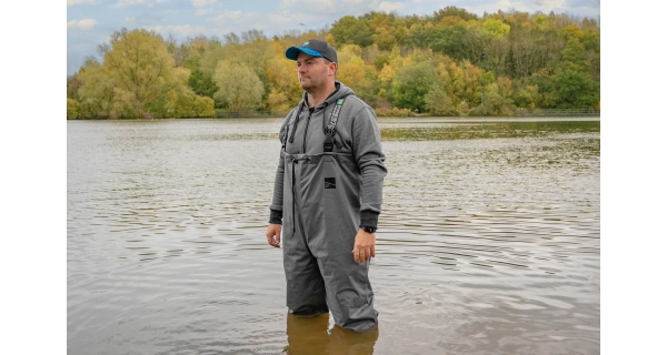 PRESTON - Prsačky Heavy Duty Chest Waders vel. 43
