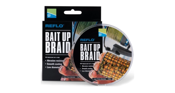 PRESTON - Splétaná šňůra Reflo Bait Up Braid 0,17 mm 150 m