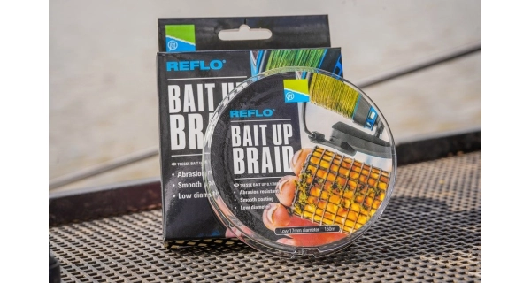PRESTON - Splétaná šňůra Reflo Bait Up Braid 0,17 mm 150 m