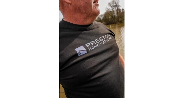 PRESTON - Tričko Lightweight Black Raglan T-Shirt vel. 4XL