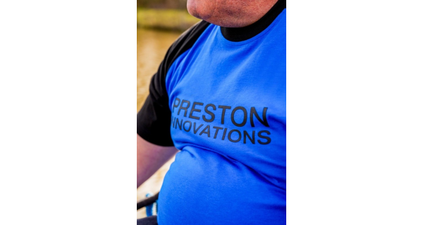PRESTON - Tričko Lightweight Blue Raglan T-Shirt vel. 3XL