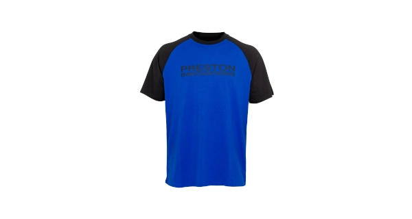 PRESTON - Tričko Lightweight Blue Raglan T-Shirt vel. 4XL