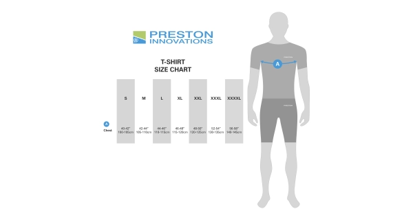 PRESTON - Tričko Lightweight Raglan T-Shirt vel. 4XL