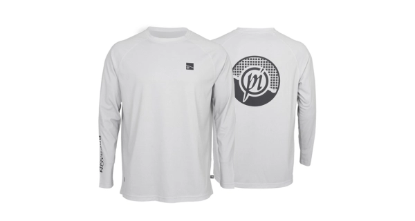 PRESTON - Triko Grey Performance Sun Shirt UPF-40 vel. 3XL