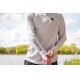 PRESTON - Triko Grey Performance Sun Shirt UPF-40 vel. 4XL