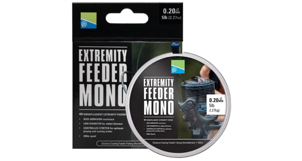 PRESTON - Vlasec Extremity Feeder Mono 0,18 mm 1,81 kg 300 m