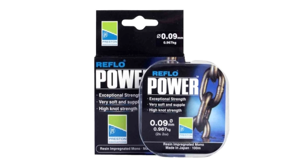 PRESTON - Vlasec Reflo Power 0,10 mm 1,205 kg 100 m