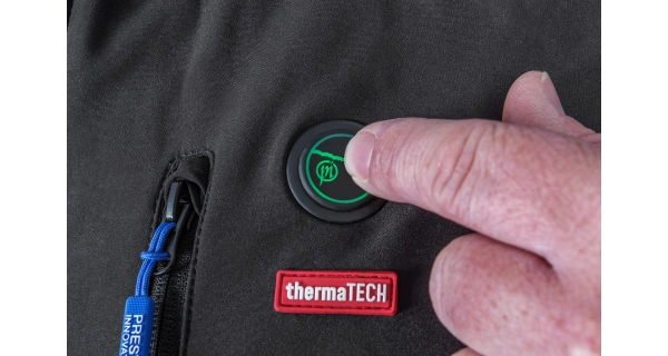 PRESTON - Vyhřívaná bunda Thermatech Heated Softshell vel. S