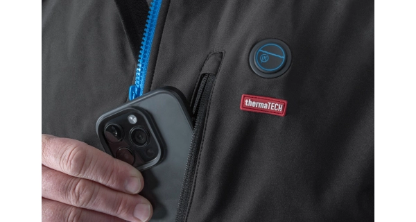 PRESTON - Vyhřívaná bunda Thermatech Heated Softshell vel. S
