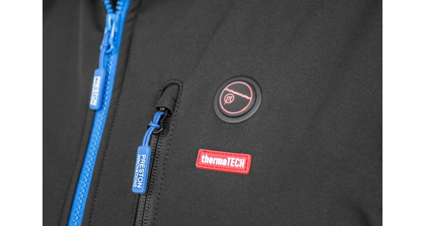 PRESTON - Vyhřívaná bunda Thermatech Heated Softshell vel. S