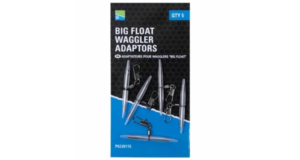 PRESTON - Závěska Big Float Waggler Adaptors 5 ks