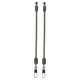 PRESTON - Závěska Feeder Links Stiff Long 80 mm 2 ks