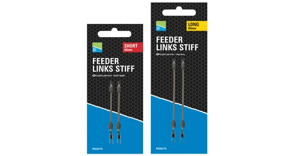 PRESTON - Závěska Feeder Links Stiff Short 60 mm 2 ks