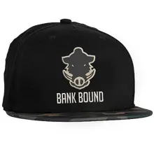 PROLOGIC - Kšiltovka PL Bank Bound Flat Bill Cap Black/Camo