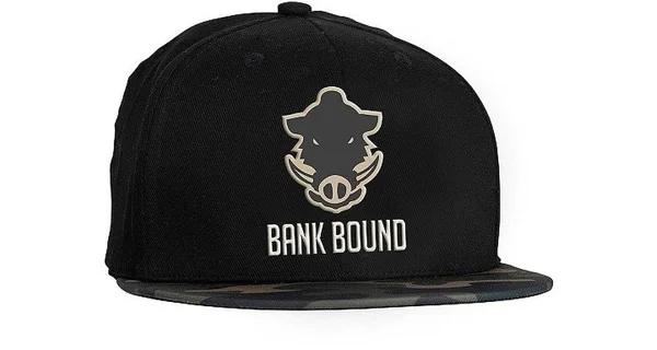 PROLOGIC - Kšiltovka PL Bank Bound Flat Bill Cap Black/Camo