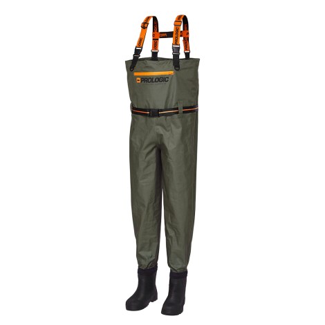 PROLOGIC - Prsačky Inspire Chest Bootfoot Wader Eva Sole Green vel. L 42 - 43