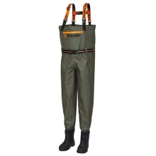 PROLOGIC - Prsačky Inspire Chest Bootfoot Wader Eva Sole Green vel. XL 44 - 45