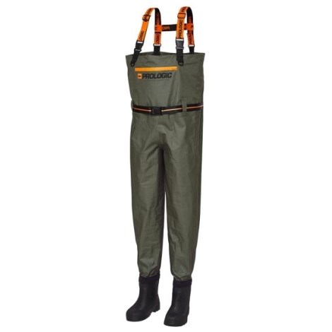 PROLOGIC - Prsačky Inspire Chest Bootfoot Wader Eva Sole Green vel. XL 44 - 45