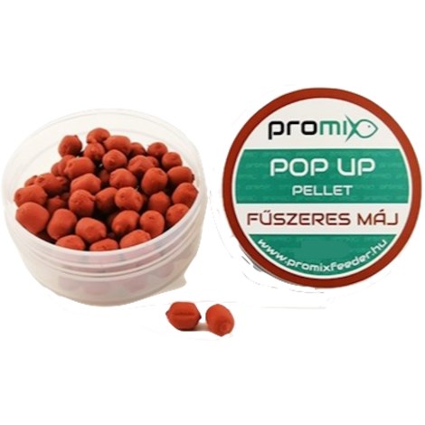 PROMIX - Pelety Pop Up Pellet Kořeněná játra 8 mm 20 g