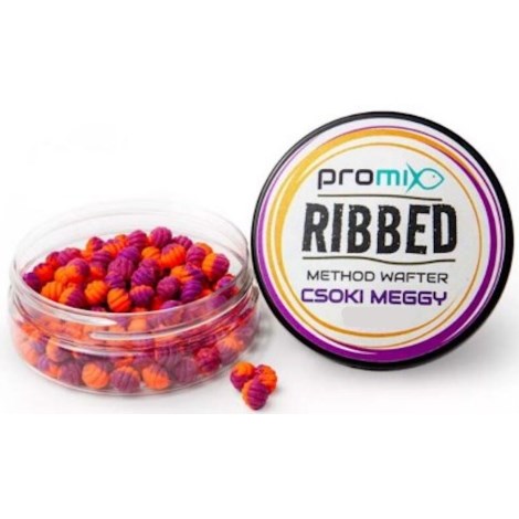 PROMIX - Ribbed Method Wafter Čokoláda Višeň 10 mm 20 g