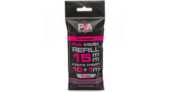 PVA HYDROSPOL - Náhradní PVA punčocha All Season 15 mm 10+1 m