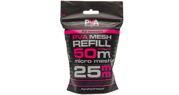 PVA HYDROSPOL - Náhradní PVA punčocha  All Season 25 mm 50 m