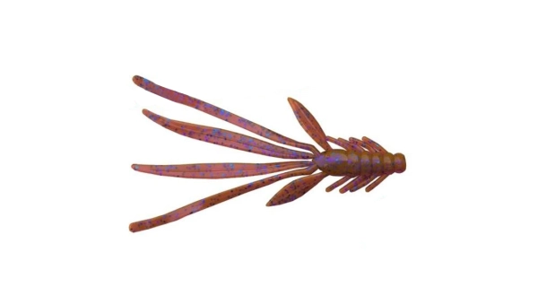 RELAX KOPYTA - Nymfa Nymph 5 Standard 14 cm 1 ks Hnědá a modré třpytky