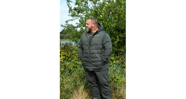 RIDGEMONKEY - Bunda APEarel ThermaPro Hybrid Coat Green vel. 3XL