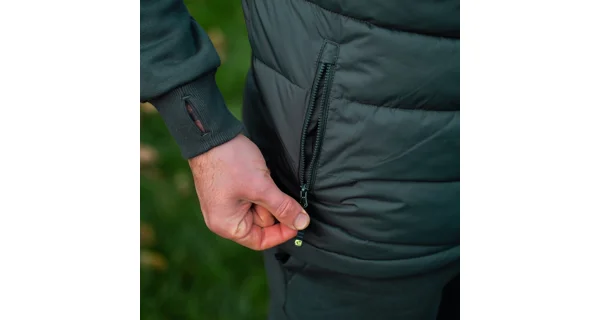RIDGEMONKEY - Bunda APEarel ThermaPro Hybrid Coat Green vel. S