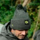 RIDGEMONKEY - Čepice APEarel ThermaPro Waterproof Bobble Hat Green