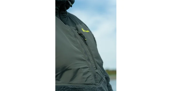 RIDGEMONKEY - Fleecová bunda APEarel ThermaPro Sherpa Fleece Green vel. M