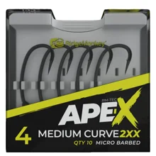 RIDGEMONKEY - Háčky Ape-X Medium Curve 2XX Barbed vel. 2 10 ks