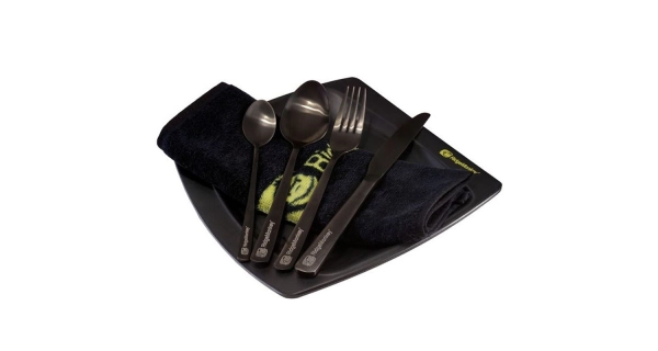 RIDGEMONKEY - Jídelní sada SQ DLX Standard Plate Set