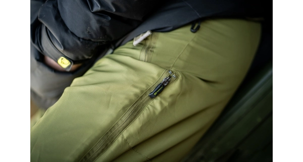 RIDGEMONKEY - Kalhoty Apearel Dropback Heavyweight Trousers Green/velikost XXL