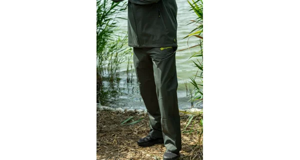 RIDGEMONKEY - Kalhoty APEarel ThermaPro Waterproof Shell Trousers Green vel. S
