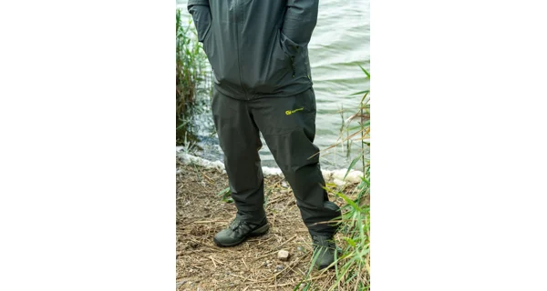 RIDGEMONKEY - Kalhoty APEarel ThermaPro Waterproof Shell Trousers Green vel. S